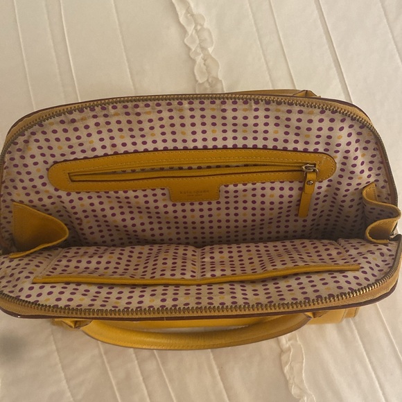 yellow kate spade purse - Picture 2 of 2